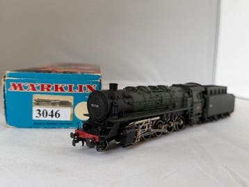 Märklin H0 - 3046 - Stoomlocomotief met tender (1) -, Hobby en Vrije tijd, Nieuw
