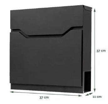 2dekans | Brasq Brievenbus - Premium PB300 - Gegalvaniseerd, Tuin en Terras, Brievenbussen, Ophalen of Verzenden, Zo goed als nieuw