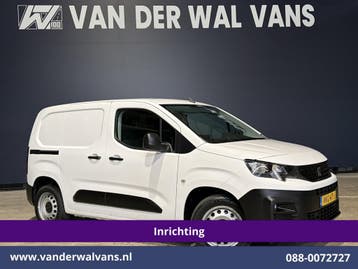 Peugeot Partner | 1.5 BlueHDI 102pk L1H1 inrichting Euro6, Gebruikt, Euro 6, Wit, Dealer onderhouden