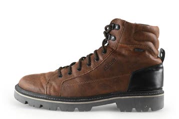 S.oliver Veterboots in maat 45 Cognac, Overige kleuren, Verzenden, Boots, Zo goed als nieuw