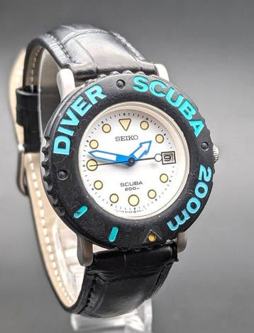 Seiko - Scuba Diver 200m - Zonder minimumprijs - 5H25-6A1A -