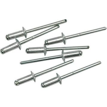 Popnagels - 4.8x12mm - 50 stuks, Doe-het-zelf en Verbouw, IJzerwaren en Bevestigingsmiddelen, Ophalen of Verzenden, Nieuw, Minder dan 50 mm