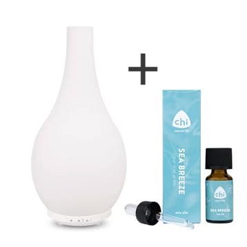 Impulse Aroma Diffuser met gratis Sea Breeze Mixolie - Chi, Ophalen of Verzenden, Nieuw