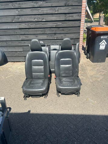 Bekleding set zwart leer Volvo V70 2009-2016, Ophalen, Gebruikt, Volvo