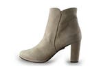 Manfield Enkellaarzen in maat 39 Beige, Kleding | Dames, Schoenen, Verzenden, Beige, Lage of Enkellaarzen, Zo goed als nieuw