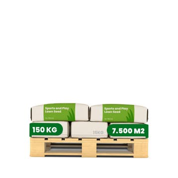 Sport- en speelgazonzaad - Veerkrachtig (10x = 150 kg voor, Verzenden, Gehele jaar, Volle zon