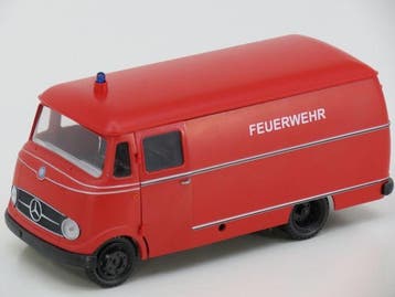 Rietze 221 Mercedes L319 Feuerwehr (Vrachtwagen), Ophalen of Verzenden, Nieuw
