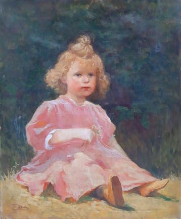 Giulio Julius Beda (1879-1954), Attribuito a - Ritratto di