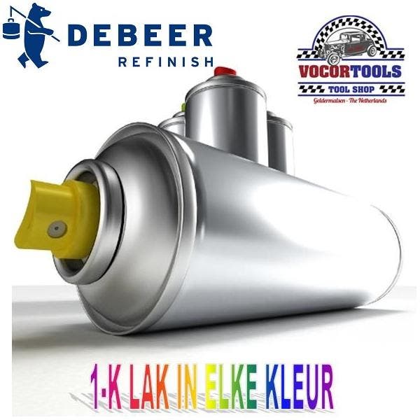 1K Autolak op kleur gemaakt Spuitbus 400ml, Auto diversen, Autogereedschap, Nieuw, Verzenden