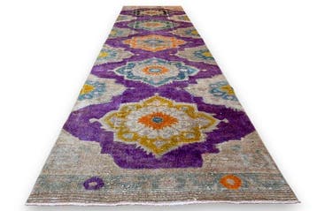 XL vintage Usak - Loper - 400 cm - 120 cm - met certificaat, Nieuw