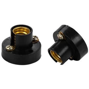 E10 fitting - Kunststof - Zwart - Per stuk, Ophalen of Verzenden, Nieuw