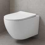 TORNADO FLUSH Randloos Compact Closet – 49 cm | Glanzend Wit, Ophalen of Verzenden, Nieuw, Bad