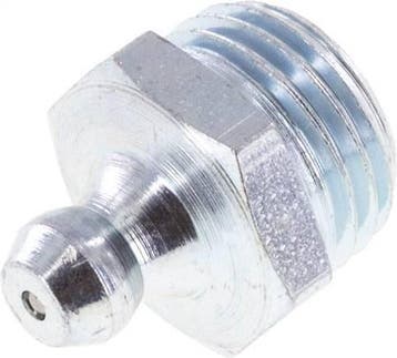 Rechte Smeernippel Staal R 1/4 Inch DIN 71412 [5 Stuks], Verzenden, Nieuw