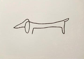 Pablo Picasso (1881-1973) (after) - Le Chien, 1907, Antiek en Kunst