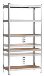 5-laags Metalen Opslagrek – Heavy Duty Stellingkast 875kg, Verzenden, Nieuw