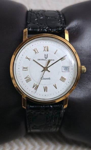 Universal Genève - UNIVERSAL GENÈVE QUARTZ VINTAGE – ESFERA, Sieraden, Tassen en Uiterlijk, Nieuw