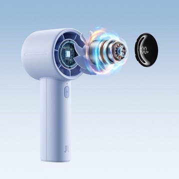 2dekans | Jisulife Handheld Fan 10S - Draagbare Ventilator -, Ophalen of Verzenden, Zo goed als nieuw