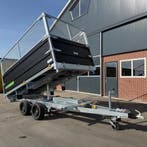 JCS Tandemas 3-zijdige kipper paraboolvering 3500kg, 335x185, Ophalen, Nieuw