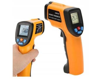 Veiling - Contactloze laserpyrometerthermometer -50 +550°c, Nieuw