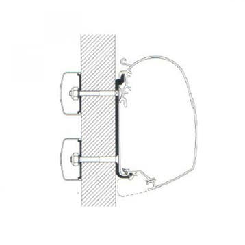 Thule Flat Adapter Serie 5 300, Caravans en Kamperen, Voortenten en Luifels, Ophalen of Verzenden, Nieuw, Thule