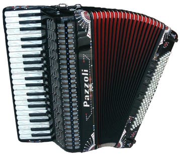 Accordeon Pazzoli Vlissingen, Nieuw, Toetsaccordeon, Met riemen
