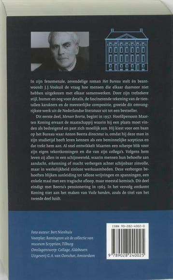Bureau 1 : Meneer Beerta 9789028240025 J.J. Voskuil, Verzenden, Gelezen, J.J. Voskuil