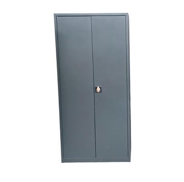 NIEUW draaideurkast met 4 legborden antraciet - 195x92x42 cm, Ophalen of Verzenden, Nieuw