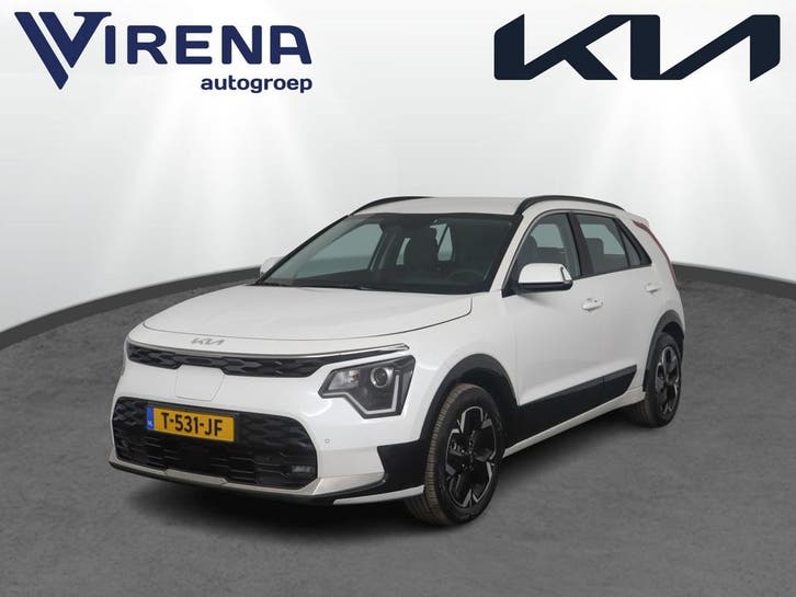 Zakelijke Lease |  Kia Niro EV DynamicLine 64.8 kWh, Auto's, Kia, Onderhoudsboekje, Lease, Automaat, SUV of Terreinwagen, Wit