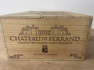 2015 Chateau de Ferrand - Saint-Émilion Grand Cru Classé -, Nieuw
