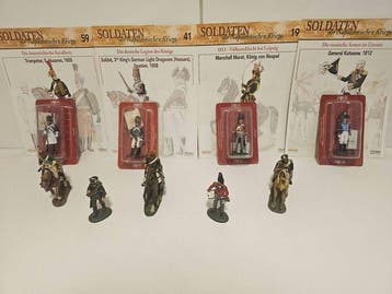 Del Prado - Figuur - 9 x Napoleonische Kriege + 4 Original, Nieuw