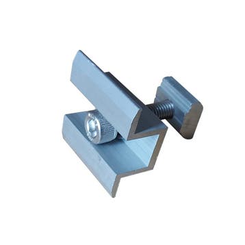 Zonnepaneel tussenklem aluminium 10 stuks, Doe-het-zelf en Verbouw, Ophalen of Verzenden, Nieuw, Overige typen