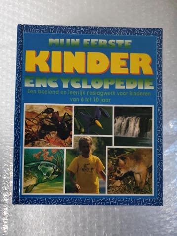 MIJN EERSTE KINDERENCYCLOPEDIE - BOEIEND EN LEERRIJK, Verzenden, Gelezen, HIERDEN R. VAN