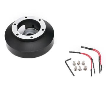 SK-Import Stuurnaaf Kort Zwart Honda Civic,Integra,S2000, Auto-onderdelen, Interieur en Bekleding, Ophalen of Verzenden, Nieuw