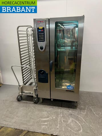 RVS Rational SCC 201 Combisteamer 20 x 1/1 GN 400V Horeca, Ophalen of Verzenden, Gebruikt