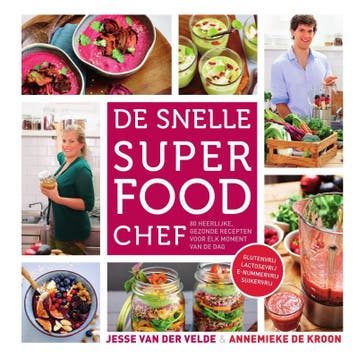 De snelle super food chef 9789000343317 Jesse van der Velde, Boeken, Verzenden, Gelezen, Jesse van der Velde