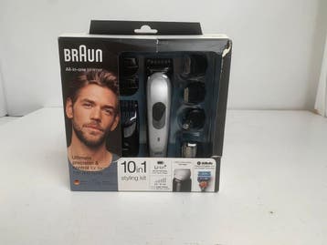 Braun MGK7220 - Baardtrimmer - 10-in - Gratis Gillette, Verzenden, Nieuw