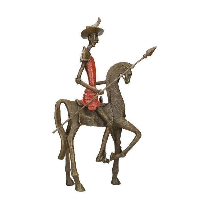 sculptuur, Don Quichot - 43 cm - Brons, Antiek en Kunst, Kunst | Designobjecten