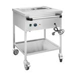 GGM Gastro | Bain-marie wagen - 1,95 kW - 1x GN 1/1 - met |, Verzenden