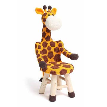 Giraffe George uit Peuterstoel Haken - Haakpret Anja Toone, Ophalen of Verzenden, Nieuw