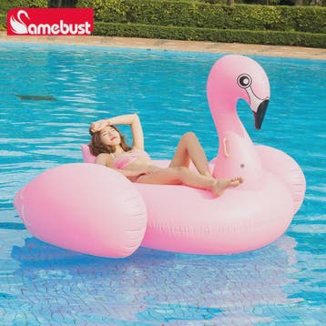 Opblaasbare Flamingo Zwemband - Groot Zwembad Float voor Ple