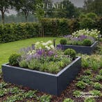 Stalen plantenbakken – bloembakken - diverse maten, Verzenden, Minder dan 60 cm, Vierkant, Nieuw