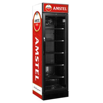 Amstel Bier koelkast glasdeur koeling 358L, Nieuw in verpakking, Koelen en Vriezen