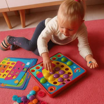 Maaleo Mozaïekpuzzel – Educatief en Creatief Spel voor Ki, Ophalen of Verzenden, Nieuw