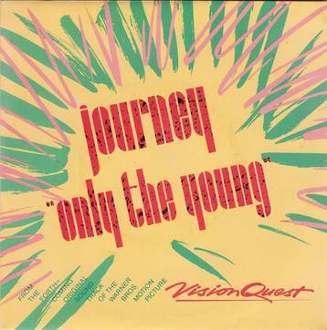 vinyl single 7 inch - Journey - Only The Young, Cd's en Dvd's, Vinyl Singles, Verzenden, Zo goed als nieuw, 7 inch, Pop