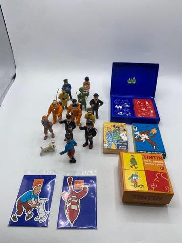Moulinsart - Tintin - Grand lot de collection – 14 figurines, Nieuw
