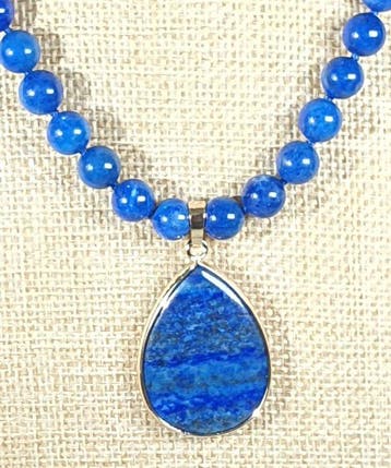 NATUURLIGE lapis lazuli uit Afghanistan - Vrede, Rust en