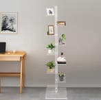 Transparante Hoekboekenkast – 9 Lagen Acryl Opbergrek Modern, Verzenden, Nieuw