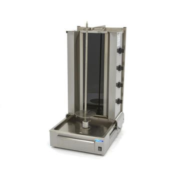 Shoarma Grill - 4 Branders - 70 Kg Vlees - Elektrisch, Verzenden, Nieuw in verpakking, Ovens, Magnetrons en Steamers