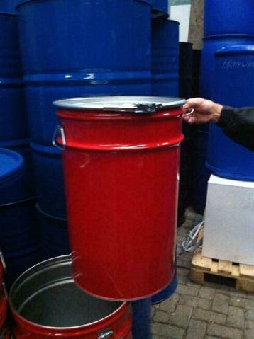 metalen prullenbakken vuinisbakken van 60 tot 200 liter, Verzenden, Nieuw
