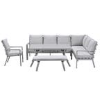Garden Impressions Senja lounge dining set 5-delig rechts, Verzenden, Nieuw